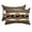 Beige, Green, Black, variant on Chaise Lounge Headrest Pillow 1 Pack, Brown Bear Cabin Waterproof Chair Pillows with Insert & Adjustable Elastic Strap for Beach Pool Recliner, Vintage Boho Trees Farmhouse Rustic Outdoor Pillow