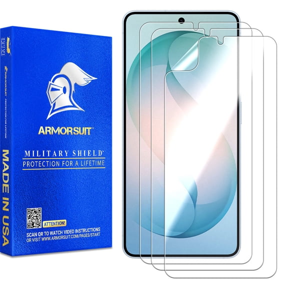 ArmorSuit 3 Pack for Samsung Galaxy S26 Screen Protector Case Friendly MilitaryShield HD Clear Film - Made in USA