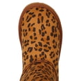 thumbnail image 4 of Soda BF39 Women Suede Leopard Round Toe Shearing Flatform Eskimo Boot, 4 of 5