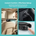 thumbnail image 5 of qolami Headrest Cooling Fan for Car, Rear Seat Car Fans, Backseat Car Fan, Adjustable Wind Speeds Cooling Tool, Portable Backseat Vehicle Fan for Sedans, SUV Truck and Cars, 5 of 8