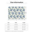 thumbnail image 5 of Yiaed Daisies Flowers Print Blanket Throw Blanket Soft Cozy Flannel Blanket for Home Bed Sofa Couch Chair-50"x40", 5 of 6