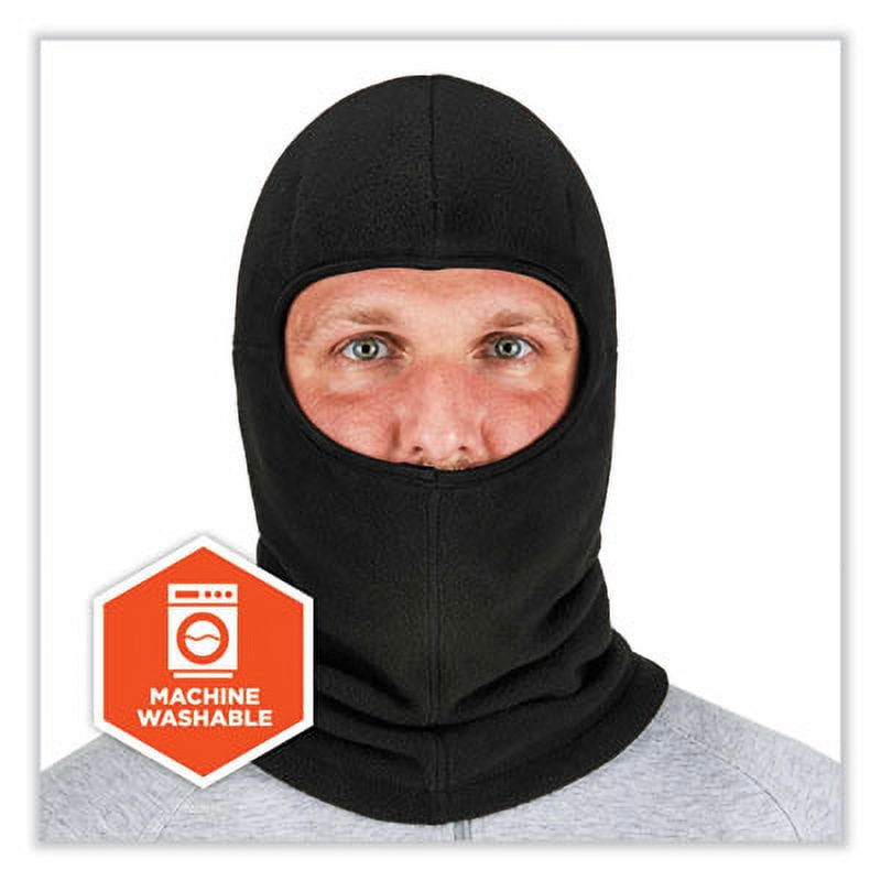 N-Ferno 16894 Zippered Balaclava Face Mask, Black