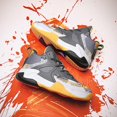 thumbnail image 2 of Chaussures de Basketball pour Enfants Chaussures de Course à la Mode Espadrilles Respirantes Fr2255, 2 of 5