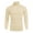 Beige, variant on Men's Turtleneck T shirt Casual Lightweight Cotton Slim Fit Basic Pullover Tops
