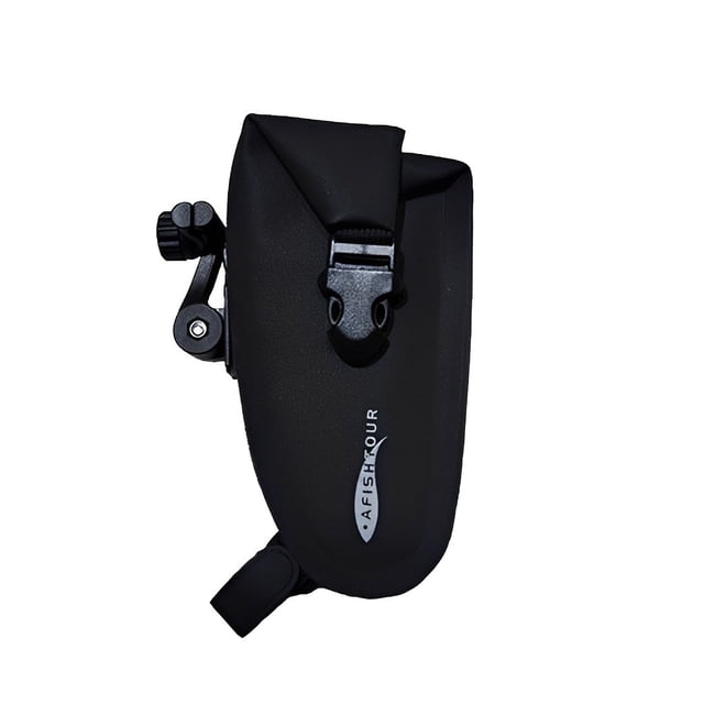 Yuarrent Bolsa reflectante a prueba de golpes, herramientas, dinero, llaves, paquete, gran capacidad, ajustable para montar, hacer ejercicio al Ciclismo Negro Pequeña