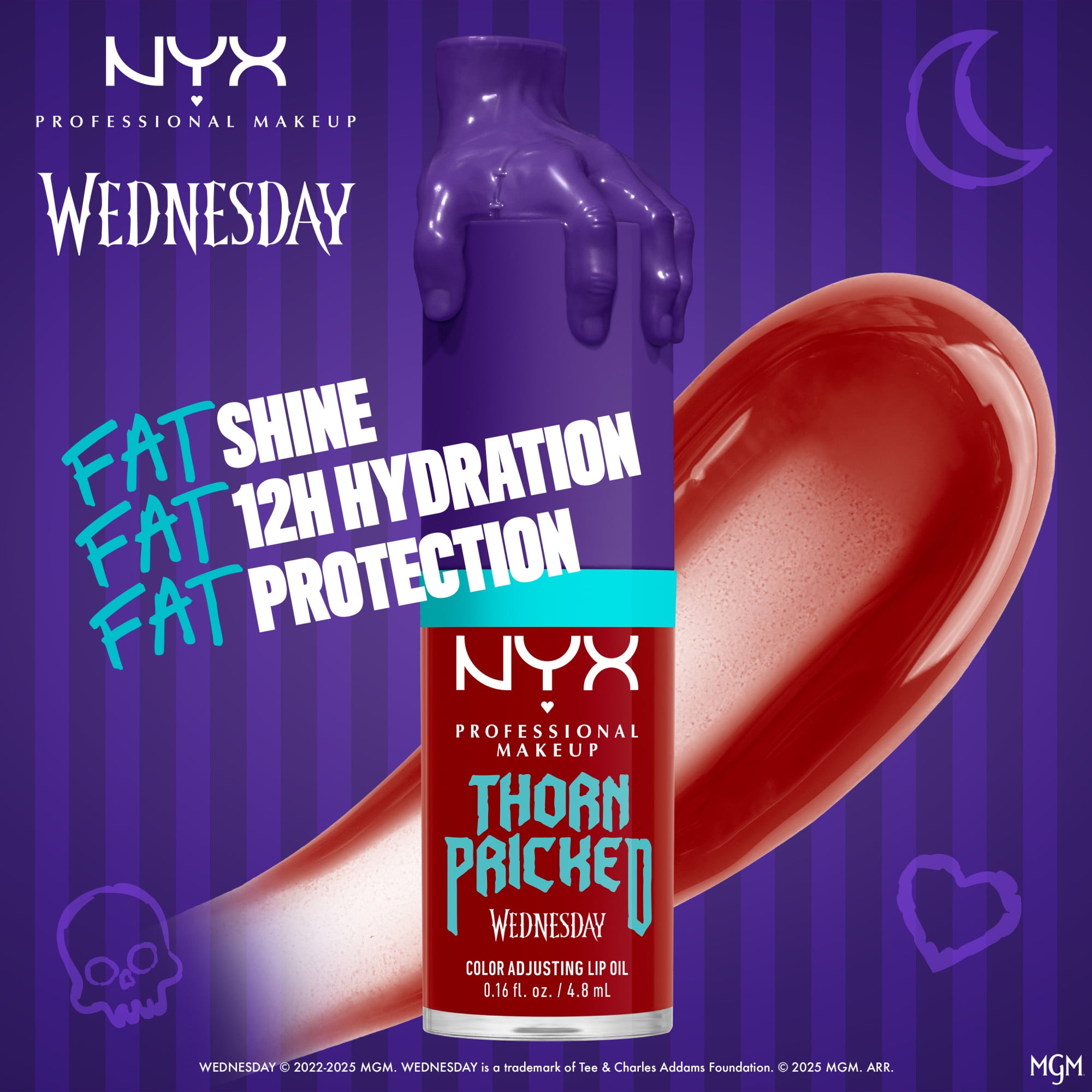 Wednesday Colour-Shifting Lip Oil