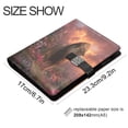 thumbnail image 3 of Leather Notebook with Pen Holder Writing Notepad Includes 100 Pages Lined Journal Majestic Powerful Lion, 3 of 6