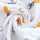 thumbnail image 5 of Toalla pequeña con seis capas de gasa para niños, toalla infantil de algodón lavado de alta densidad, toalla suave para bebés, 5 of 5