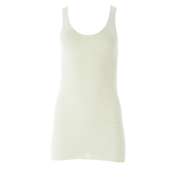 VELVET by Graham & Spencer Women's Scoop Neck Hacci Knit Top Small Milk