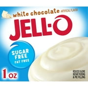 Jell-O White Chocolate Sugar Free Instant Pudding Mix & Pie Filling, 1 oz. Box