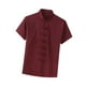 thumbnail image 4 of Ropa china para hombre, traje Tang, camisa de kung fu para ejercicios matutinos de manga corta Rojo, 4 of 8