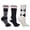 Black Ivory, variant on Women’s Brushed Acrylic Heat Crew Socks, 3 Pairs, Black/Purple, Size 4-10