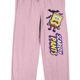 thumbnail image 2 of Spongebob Squarepants Halloween Scaredy Pants Women's Pink Sleep Pajama Pants-XS, 2 of 6