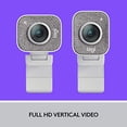 thumbnail image 4 of Logitech StreamCam - White - 1080P HD 60fps Streaming Webcam (Renewed), 4 of 4