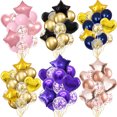 thumbnail image 2 of Globos metálicos de látex para el Día de San Valentín, decoración de fiesta de cumpleaños, boda, Baby Shower, oro plateado, corazón, revelación de género, 14 piezas, 10 piezas, 2 of 7