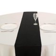 thumbnail image 2 of BalsaCircle 12x107" Black Premium Velvet Table Runner Party Home Dining Linens Decorations, 2 of 8