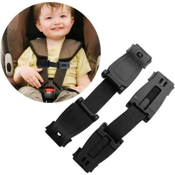 Car Seat Belt Clip - 2Pcs Anti Escape Car Seat Strap Safety Clips