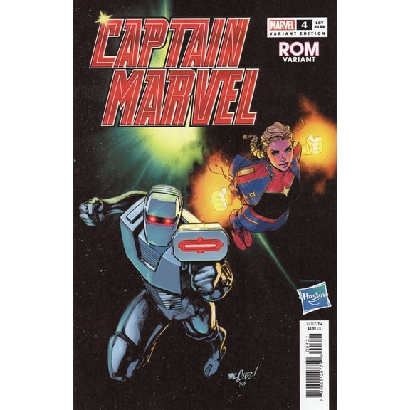 Captain Marvel (12th Series) #4A VF ; Marvel Comic Book