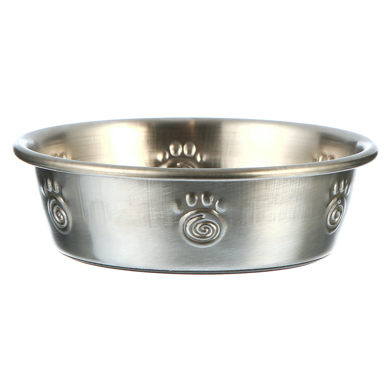Tall Tails Stainless Steel Dog Bowl, Charcoal, 1.5-cups (**)