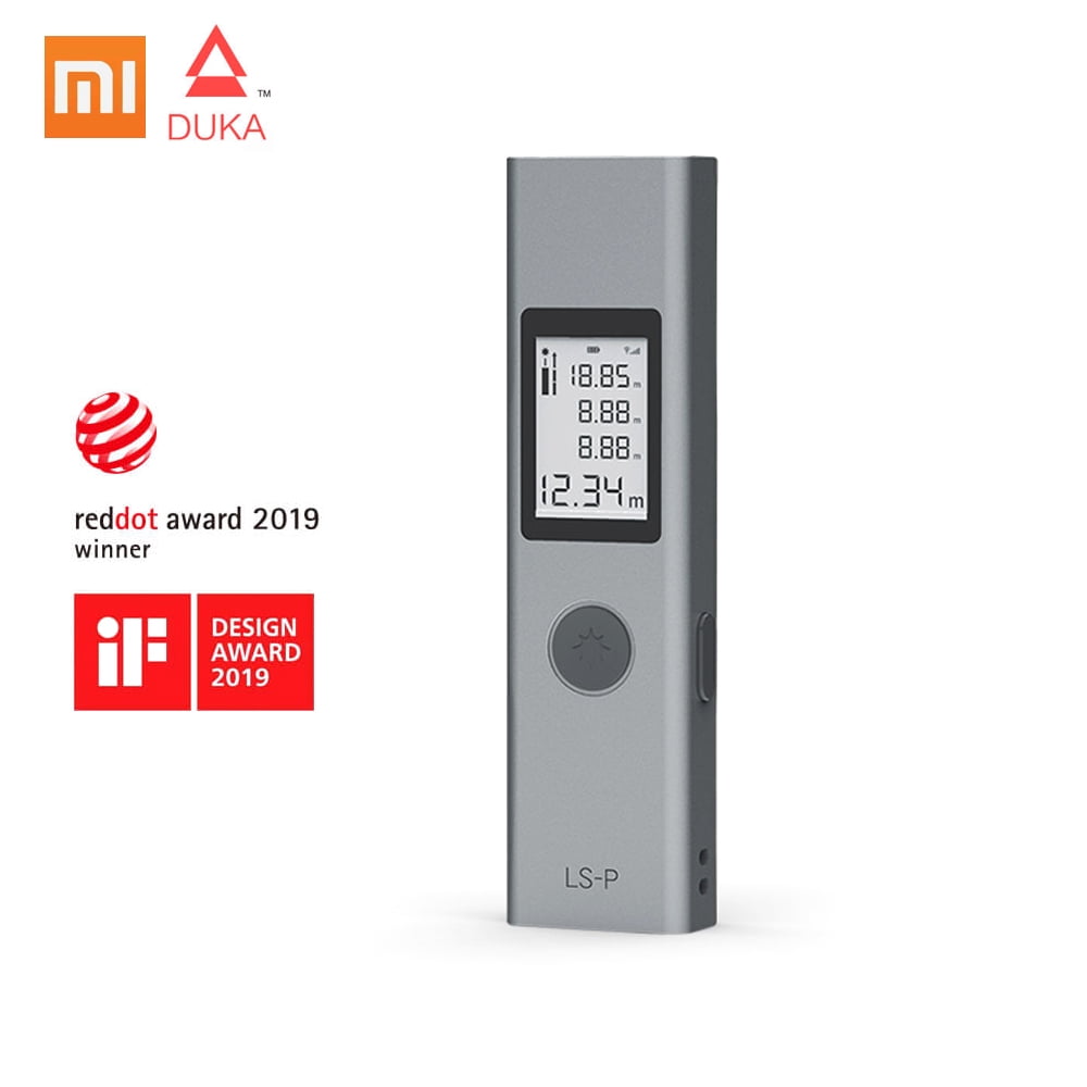 New Xiaomi DUKA Laser Rangefinder LS-P Handheld Portable High Precision USB Fast Charge Range Finder 40M