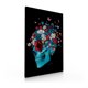 thumbnail image 1 of Cuadro Decorativo Moderno Para Sala Recamara Calavera Negra Ideas Creativas Cuadro sublimado en tela, 1 of 2