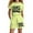 Green, variant on CAIXIA Girls Summer 2 Piece Outfits Kids Girls Summer Casual Outfit Set Short Sleeve Graphic Tee With Pocket Shorts Comfort,7-8 Years