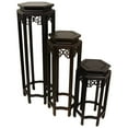thumbnail image 4 of Oriental Furniture 36" Hexagon Plant Stand, plant base, decorative item, oriental design, 4 of 4