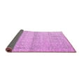 thumbnail image 2 of Ahgly Company Indoor Square Oriental Pink Industrial Area Rugs, 5' Square, 2 of 4