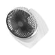 thumbnail image 5 of Injueey Ventilador de escritorio Motor sin escobillas Funcionamiento silencioso Color sólido 2 engranajes ajustables 210 grados Oficina en USB Negro 2Conjunto, 5 of 6