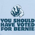 thumbnail image 2 of CafePress - Should Have Voted For Bernie Body Suit - Long Sleeve Cotton Baby Bodysuit, 2 of 4