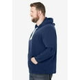 thumbnail image 3 of KingSize Men's Big & Tall Fleece Longer-Length Pullover Hoodie, 3 of 3