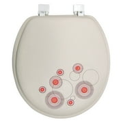 Modern Circles Soft Toilet Seat