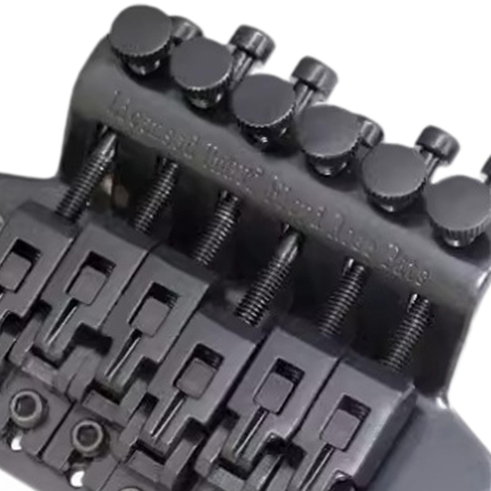 LeeQinersw Guitar Tremolo Bridge Portable Electric Guitar Replacement Electric Guitar Parts black