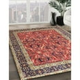 thumbnail image 2 of Ahgly Company Indoor Rectangle Traditional Fire Brick Red Persian Area Rugs, 7' x 10', 2 of 6
