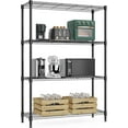 thumbnail image 3 of Storage Shelves Wire Shelving Heavy Duty Metal Storage Shelving Unit Adjustable Garage Shelving Rack Pantry Kitchen, 3 of 6