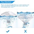 thumbnail image 6 of SWSUSN Swimming Show Disco Tub Pool LED Light Floating Underwater RGB Flash Lamp Spa LED light, 6 of 9
