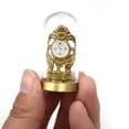 thumbnail image 2 of HEVIRGO 1/12 Retro Table Clock with Crystal Cover Miniature Doll House Bedroom Accessory, 2 of 9