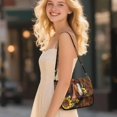 thumbnail image 3 of ZUXONGSY Horse Sunflower Leopard Print Shoulder Handbag for Women Trendy Crossbody Travel Purse Fashion Satchel with Adjustable Wide Strap for Daily Use Shopping, 3 of 7