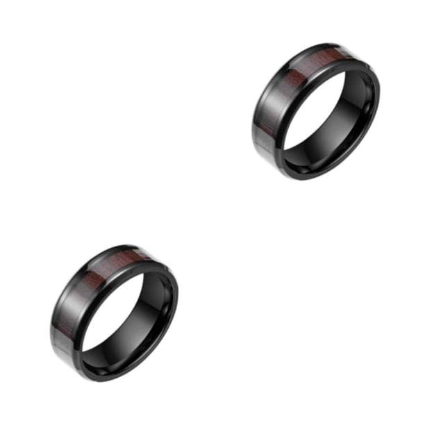 Anillos de Acero inoxidable Qarigey Anillo de oro Personalidad Exquisito Minimalista Alianzas de boda Joyas Manos Mujeres Fiesta DIY 2Conjunto