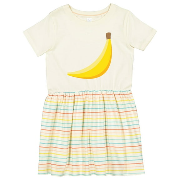 Inktastic Banana Girls Toddler Dress