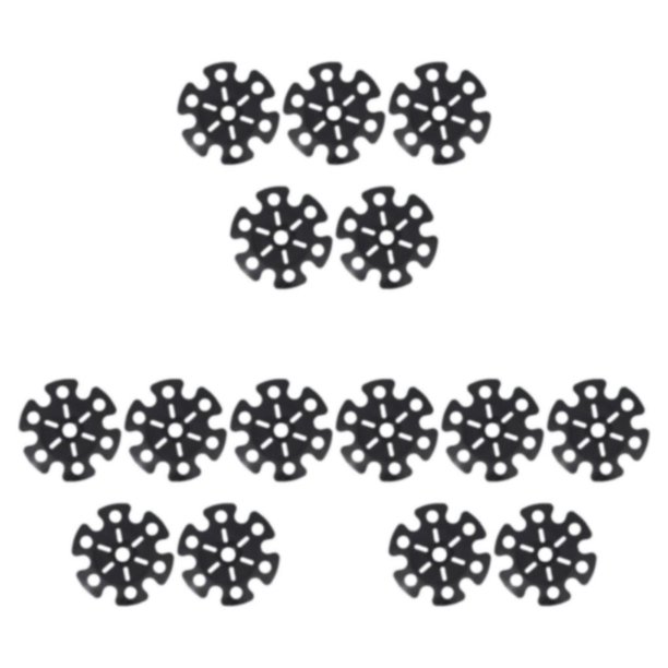 Greeniant 5Pcs Hiking Pole Basket Rubber Wheels Stick Mud Snowflake Protector Cap Ski Outdoor Telescope Hike Pads Camping Type1
