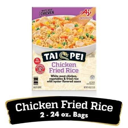 Tai Pei Chicken Fried Rice, Frozen Asian Meal, 48 oz
