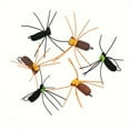 thumbnail image 3 of Grass Hopper Madam Spider Foam Dry Flies Fly Fishing Floating Foam SANDWICH HOPPERS Fishing Lures for Trout, Pike, Bass, Pearch, Bluegill, Panfish, 3 of 10