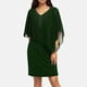 thumbnail image 1 of WILLBEST Vestidos Casuales para Mujer con Curvas, Vestido Largo Informal de Manga Corta con Cuello En V y Talla Grande A La Moda para Mujer Extra Grande, 1 of 3