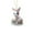C, variant on Bunny Easter Ornament, 2D Flat Acrylic Rabbit Pendant Hanging Decor, for Spring Party House Decoration Car Rearview Mirror Backpack