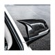 thumbnail image 2 of Cubierta de espejo retrovisor Yuxing para automóvil Carcasa adecuada para Serie 3 Serie 4 F30 F3 color fibra de carbono, 2 of 5