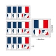 thumbnail image 3 of Tatuajes temporales | Set de 10 piezas para aficionados al fútbol americano, ideal para fiestas, bares deportivos y reuniones previas al partido, 3 of 6