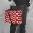 thumbnail image 5 of Lsque Ho-Ho-Ho Pattern Laptop Bag – Portable & Slim Single-Shoulder Computer Case with Adjustable Strap, Protective, Lightweight for 13”/14”/15.6” Laptops, 5 of 8
