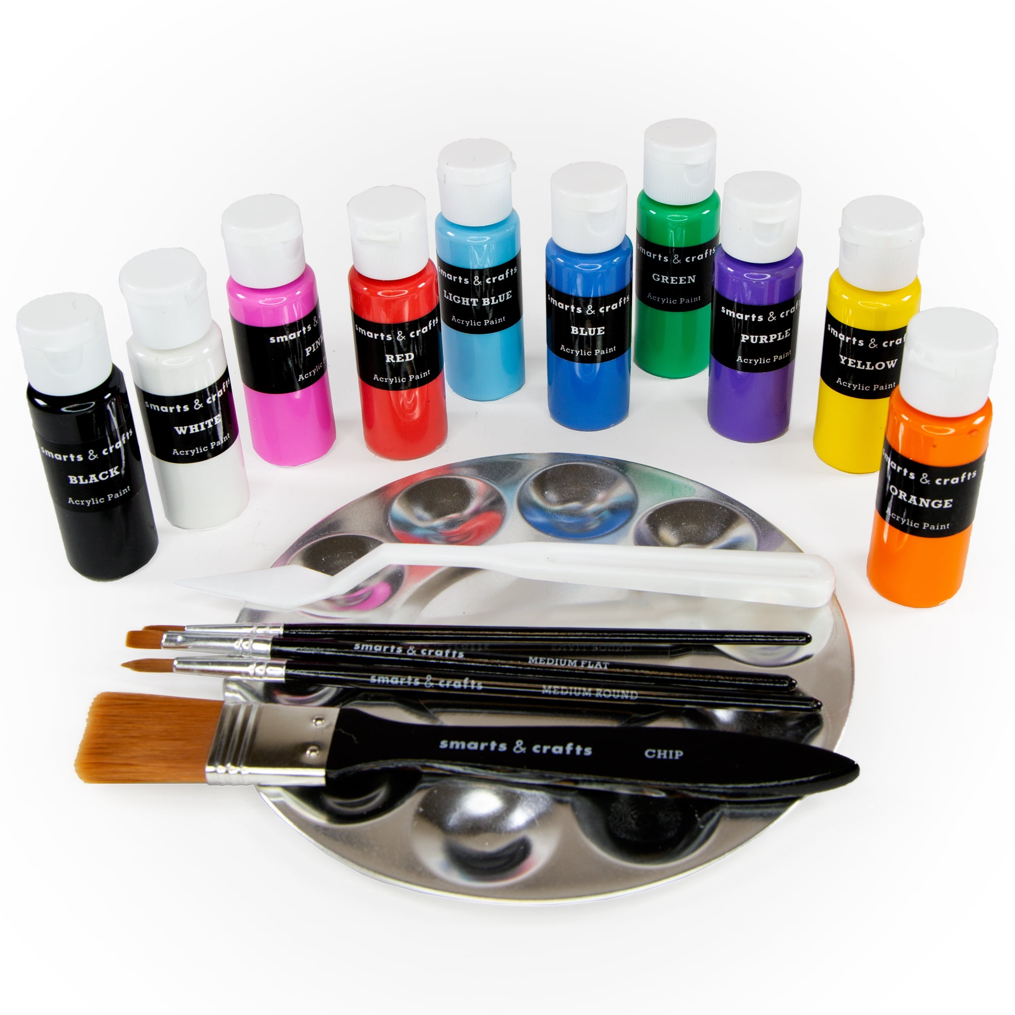 Smarts & Crafts Art Supply Library, 49 Pieces