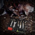 thumbnail image 2 of 8-Piece Field Dressing Kit Hunt Processing Portable Butcher Game Processor Set with Gloves, 2 of 7